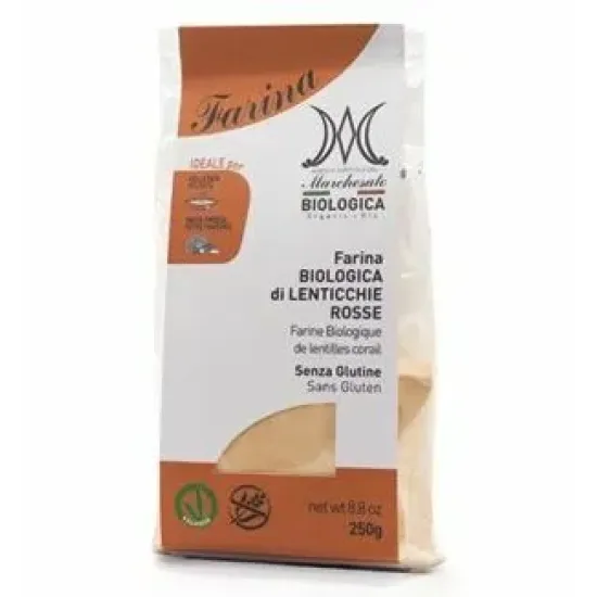 Faina de linte rosie fara gluten eco 250g Marchesato