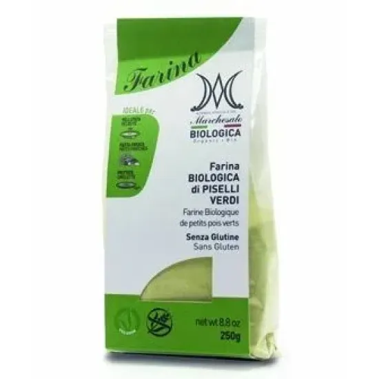 Faina de mazare verde fara gluten eco 250g Marchesato