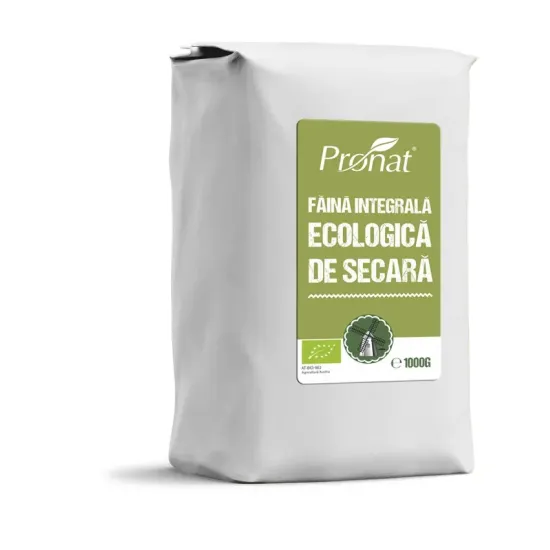 Faina integrala de secara, bio 1kg Pronat