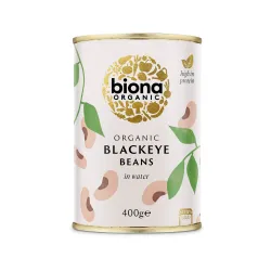 Fasole alba blackeye bio 400g Biona