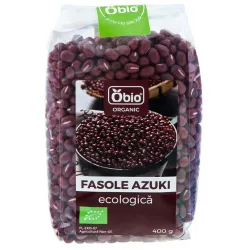 Fasole azuki bio 400g Obio Fasole azuki bio 400g Obio