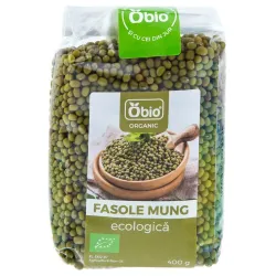 Fasole mung bio 400g Obio Fasole mung bio 400g Obio