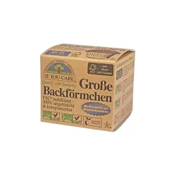 Forme de copt pentru briose, mari 6.3 cm, 60 bucati If You Care Forme de copt pentru briose, mari 6.3 cm, 60 bucati If You Care