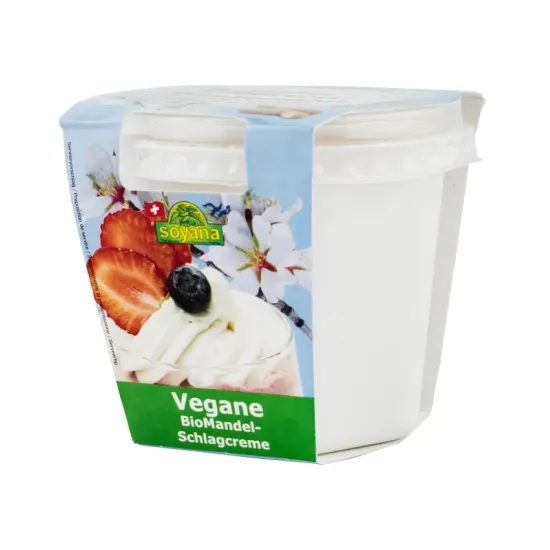 Frisca bio vegana din migdale, 250g Soyana