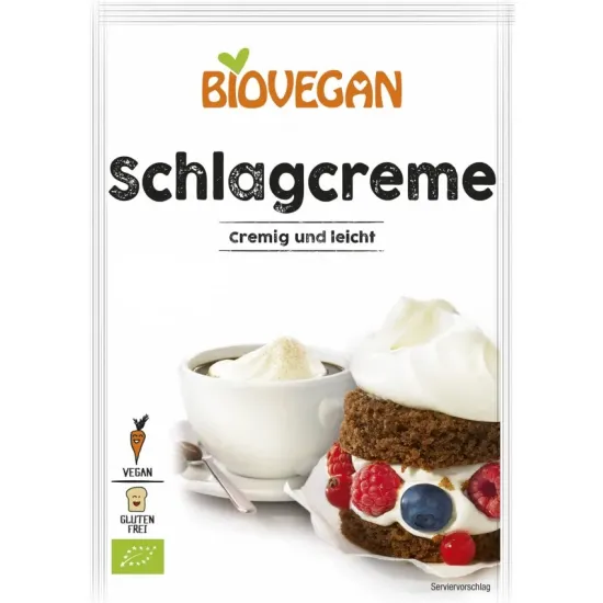 Frisca vegetala fara gluten bio, 54g Biovegan