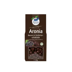 Fructe de aronia bio glazurate cu ciocolata, 200g Aronia Original