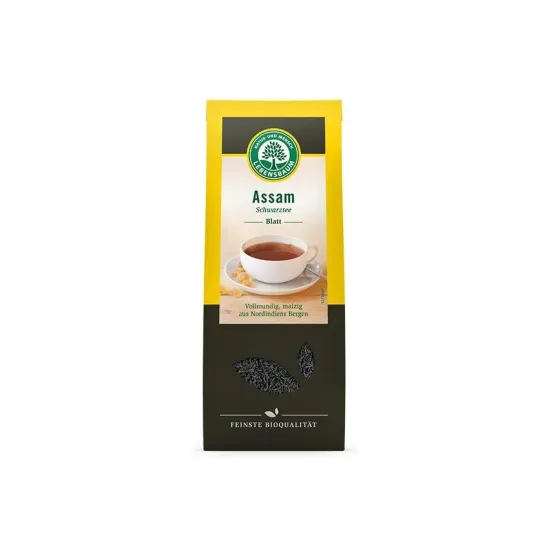 Frunze de ceai negru Assam bio, 100g Lebensbaum