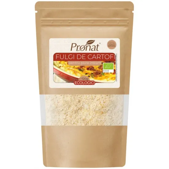 Fulgi bio de cartofi, 120g Pronat