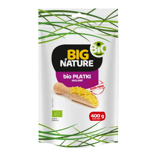 Fulgi de mei bio 400g Big Nature