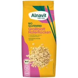 Fulgi de ovaz mari, fara gluten, bio, 450g Alnavit Fulgi de ovaz mari, fara gluten, bio, 450g Alnavit