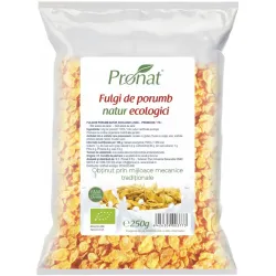 Fulgi de porumb natur, bio, 250g Pronat Fulgi de porumb natur, bio, 250g Pronat