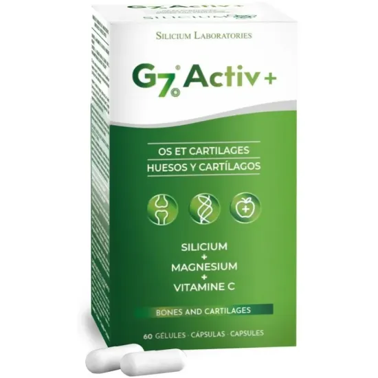 G7 Activ +, Oase si Cartilaj, 60 capsule Silicium