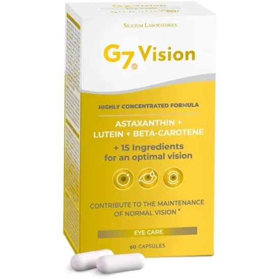 G7 Vision, Ingrijirea Ochilor, 60 capsule Silicium