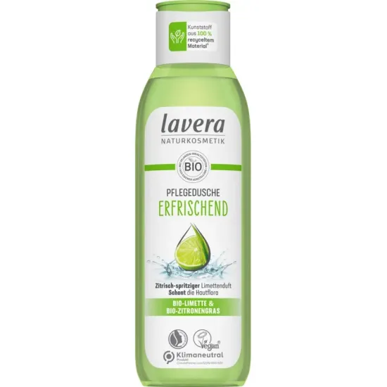 Gel de dus bio racoritor, 250ml Lavera