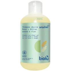 Gel de dus - sampon Sensitive, bio, 250ml - Biolu Gel de dus - sampon Sensitive, bio, 250ml - Biolu