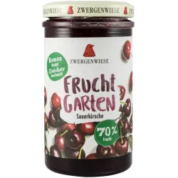 Gem bio de visine, indulcit cu sirop de agave, 225g Zwergenwiese