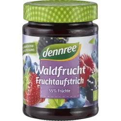 Gem de fructe de padure bio 340g Dennree