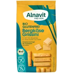 Grisine cu branza fara gluten, bio, 100g Alnavit