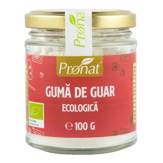 Guma de guar bio, 100g Pronat