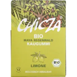 Guma de mestecat cu lamaie bio 30g Chicza Guma de mestecat cu lamaie bio 30g Chicza