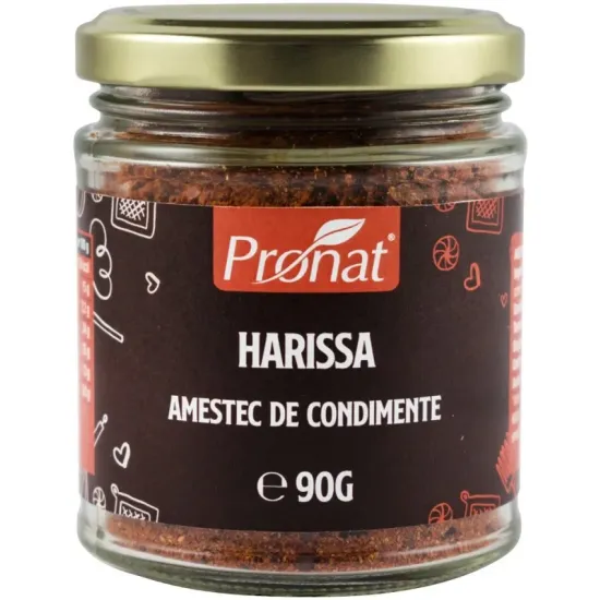 Harissa, Amestec de condimente, 90g Pronat