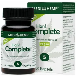 Hemp Complete Capsule cu CBD 5%, 60 capsule Medihemp Hemp Complete Capsule cu CBD 5%, 60 capsule Medihemp