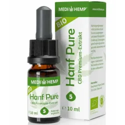 Hemp Pure 5% CBD bio, 10ml, Medihemp Hemp Pure 5% CBD bio, 10ml, Medihemp