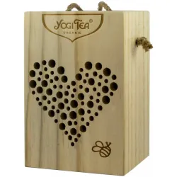 Hotel din lemn pentru albine Yogi Tea