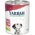 Hrana umeda bio pentru caini, bucati de vita in sos, 820g Yarrah