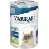 Hrana umeda bio pentru pisici, pate cu peste, alge si spirulina, 400g Yarrah
