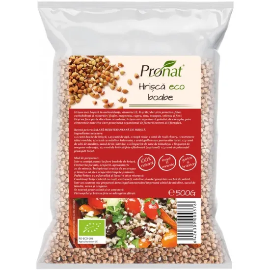 Hrisca bio, 500g Pronat