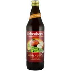 Iarba de grau Bautura bio cu spirulina si infuzie de ceai verde, 750ml Rabenhorst