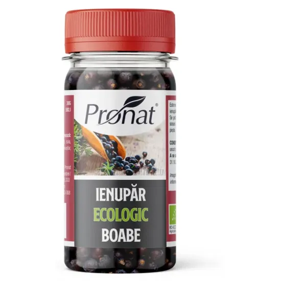 Ienupar bio boabe, 30g Pronat