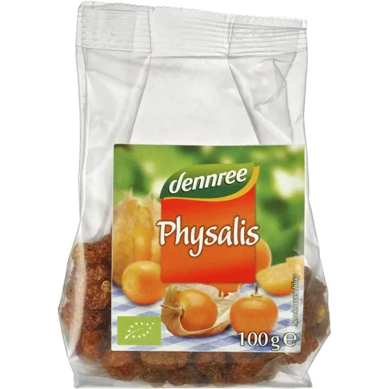 Inca berry - physalis fructe uscate bio 100g Dennree