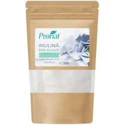 Inulina bio din agave, 200g Pronat Inulina bio din agave, 200g Pronat