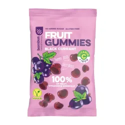 Jeleuri de fructe cu coacaze negre, 35g Bombus Jeleuri de fructe cu coacaze negre, 35g Bombus