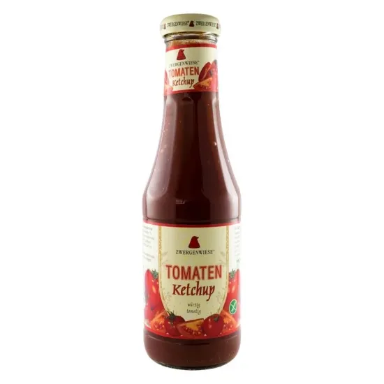 Ketchup bio, din piure de rosii 500ml Zwergenwiese