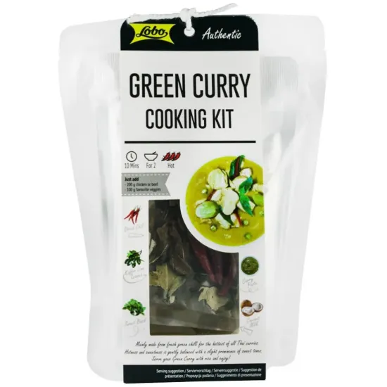 Kit pentru gatit curry verde, 253g Lobo