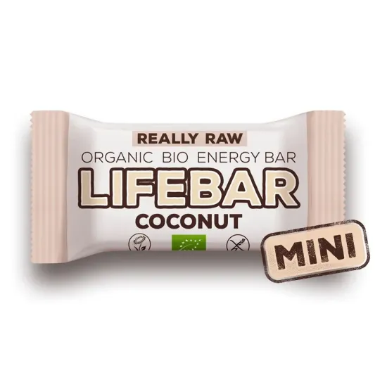 LIFEBAR baton cu cocos raw eco 25g