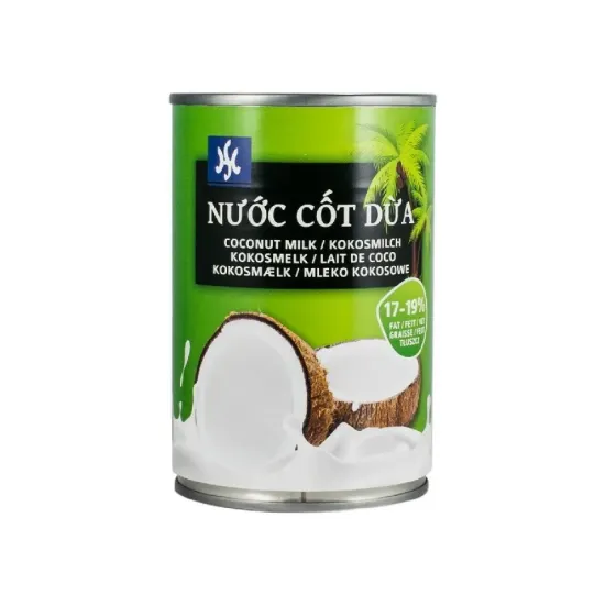 Lapte de cocos 17-19% grasime, 400ml Nu'oc Cot Dua