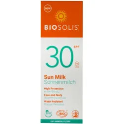 Lapte de soare cu protectie solara, SPF 30+, 100ml Biosolis Lapte de soare cu protectie solara, SPF 30+, 100ml Biosolis