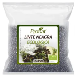 Linte neagra bio (beluga), 350g Pronat Linte neagra bio (beluga), 350g Pronat