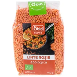 Linte rosie bio 400g Obio Linte rosie bio 400g Obio