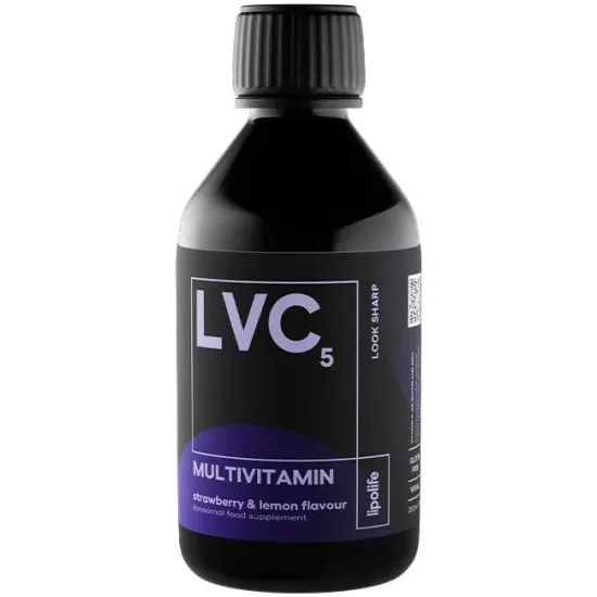 Lipolife LVC5 Multivitamin - Complex de vitamine lipozomale 250ml