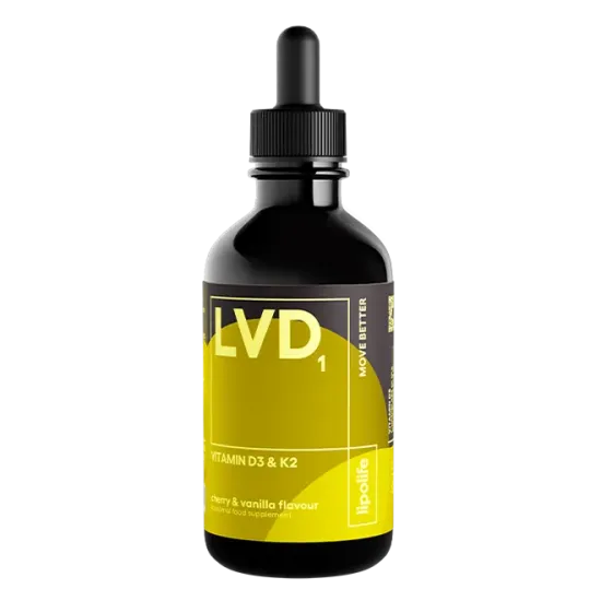 Lipolife -  LVD1 Vitamina D3 si K2 lipozomala 60ml