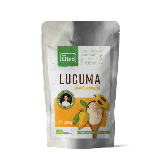 Lucuma pulbere raw eco 250g Obio