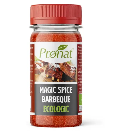 Magic Spice Barbeque, Amestec de condimente bio, 70g Pronat