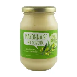 Maioneza bio cu ulei de masline, 250ml Nur Puur