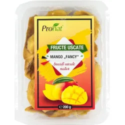 Mango Fancy Fructe uscate natur 200g Pronat