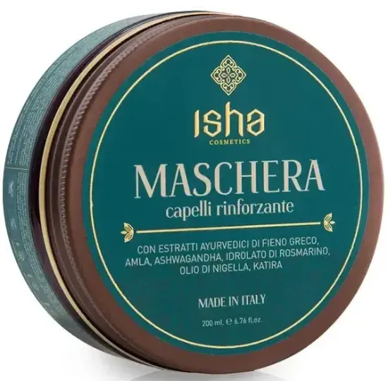 Masca de intarire a parului, 200ml, Isha